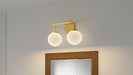 Myhouse Lighting Quoizel - ELO8615AB - Two Light Bath - Eloise - Aged Brass