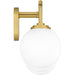 Myhouse Lighting Quoizel - ELO8624AB - Three Light Bath - Eloise - Aged Brass