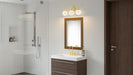 Myhouse Lighting Quoizel - ELO8624AB - Three Light Bath - Eloise - Aged Brass