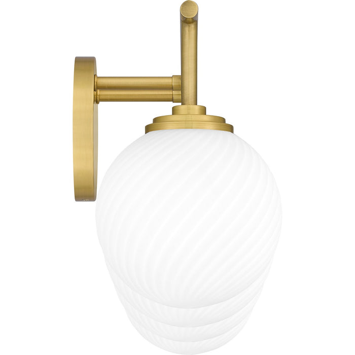 Myhouse Lighting Quoizel - ELO8633AB - Four Light Bath - Eloise - Aged Brass