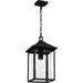 Myhouse Lighting Quoizel - FTC1910EK - One Light Outdoor Hanging Lantern - Fletcher - Earth Black