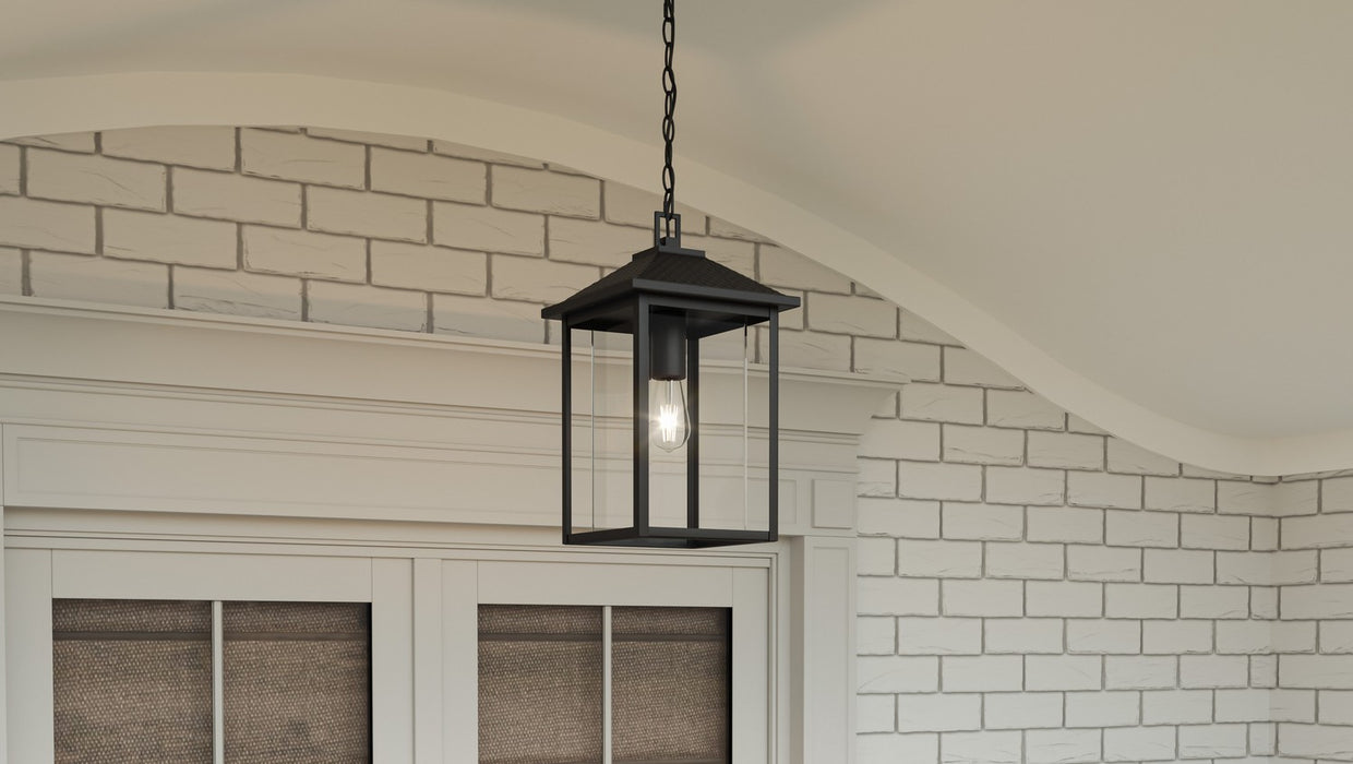 Myhouse Lighting Quoizel - FTC1910EK - One Light Outdoor Hanging Lantern - Fletcher - Earth Black