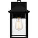 Myhouse Lighting Quoizel - FTC8406EK - One Light Outdoor Wall Mount - Fletcher - Earth Black