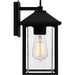 Myhouse Lighting Quoizel - FTC8406EK - One Light Outdoor Wall Mount - Fletcher - Earth Black