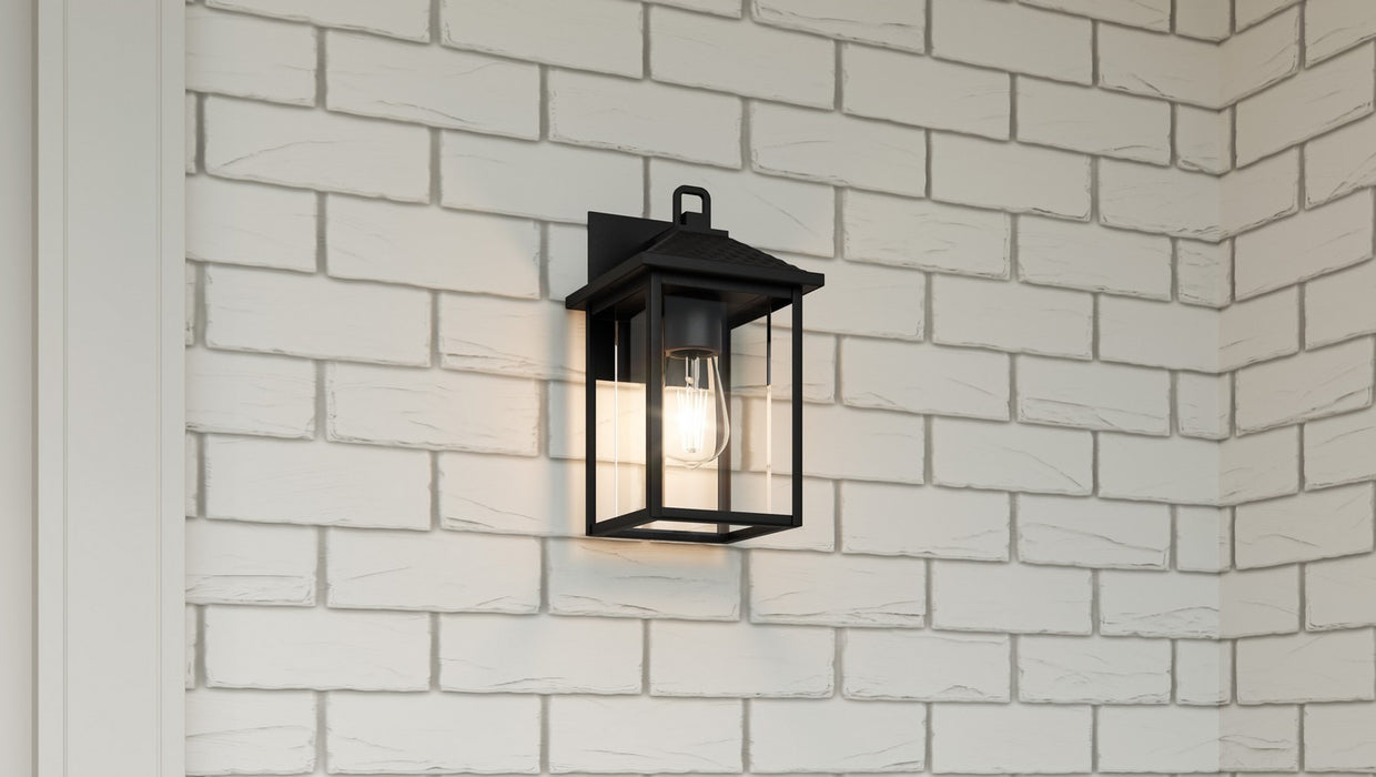 Myhouse Lighting Quoizel - FTC8406EK - One Light Outdoor Wall Mount - Fletcher - Earth Black