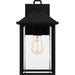 Myhouse Lighting Quoizel - FTC8408EK - One Light Outdoor Wall Mount - Fletcher - Earth Black