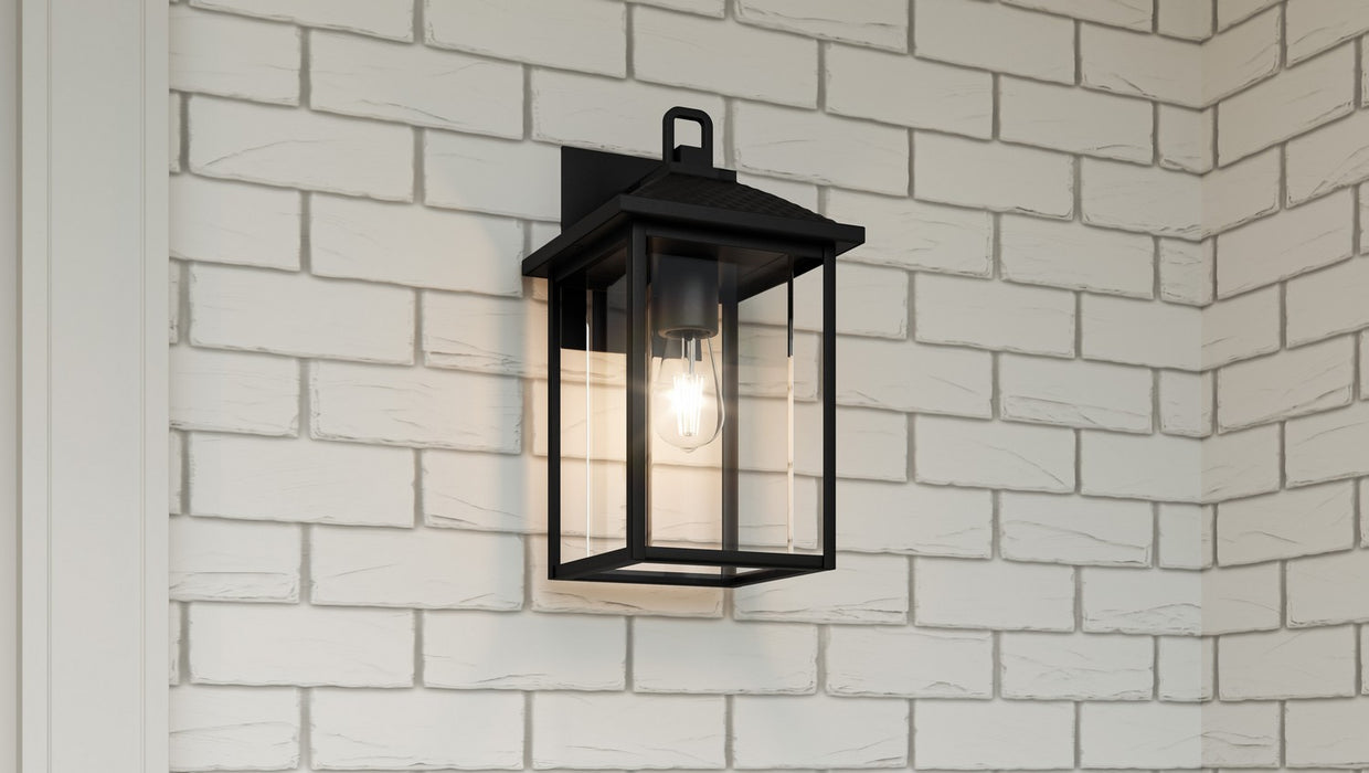 Myhouse Lighting Quoizel - FTC8408EK - One Light Outdoor Wall Mount - Fletcher - Earth Black