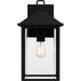 Myhouse Lighting Quoizel - FTC8410EK - One Light Outdoor Wall Mount - Fletcher - Earth Black