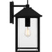 Myhouse Lighting Quoizel - FTC8410EK - One Light Outdoor Wall Mount - Fletcher - Earth Black