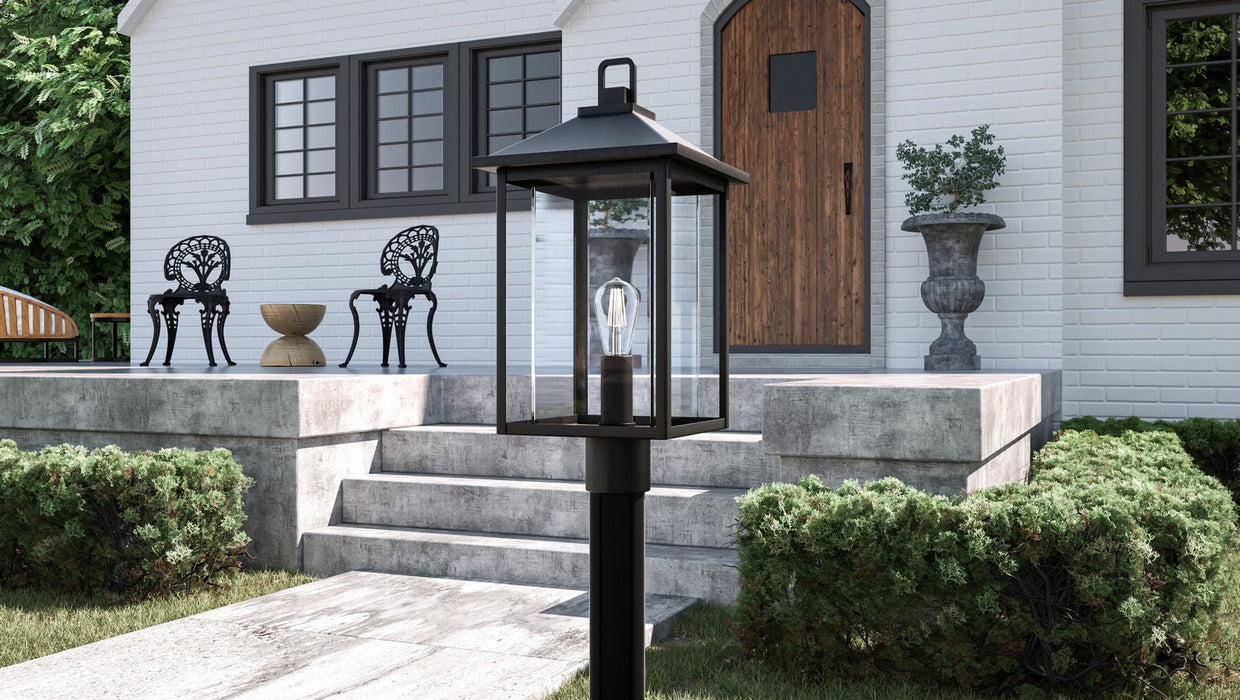 Myhouse Lighting Quoizel - FTC9010EK - One Light Outdoor Post Mount - Fletcher - Earth Black