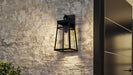 Myhouse Lighting Quoizel - GFY8408MBK - One Light Outdoor Wall Mount - Godfrey - Matte Black