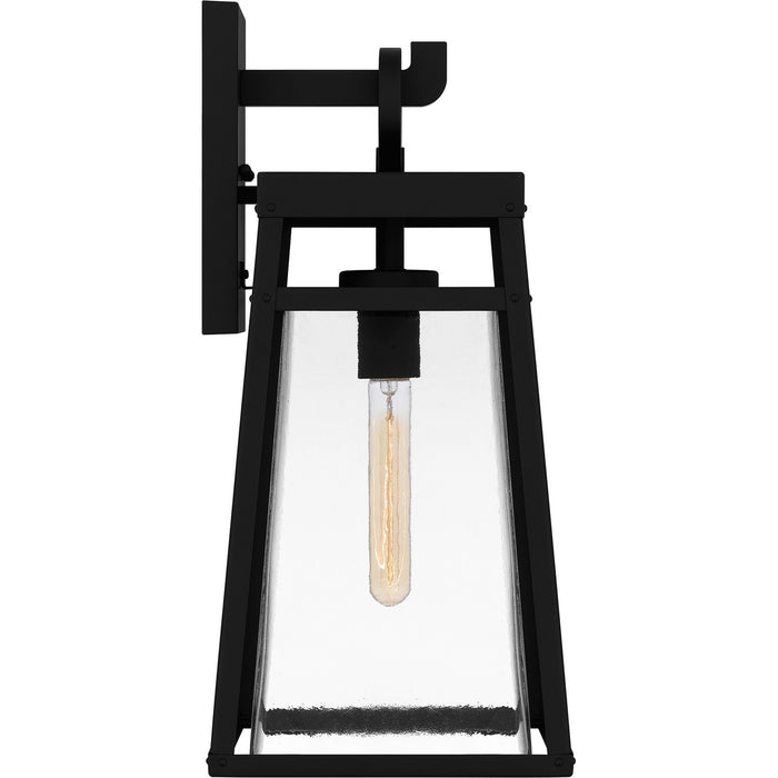 Myhouse Lighting Quoizel - GFY8409MBK - One Light Outdoor Wall Mount - Godfrey - Matte Black