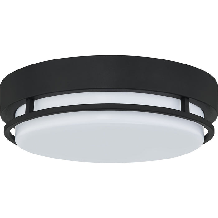 Myhouse Lighting Quoizel - HAL1612EK - LED Flush Mount - Hale - Earth Black