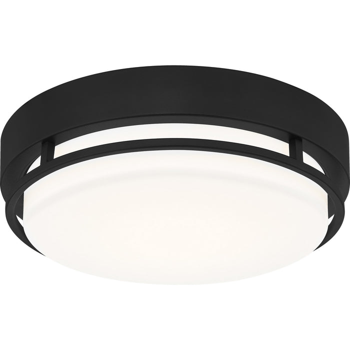 Myhouse Lighting Quoizel - HAL1612EK - LED Flush Mount - Hale - Earth Black