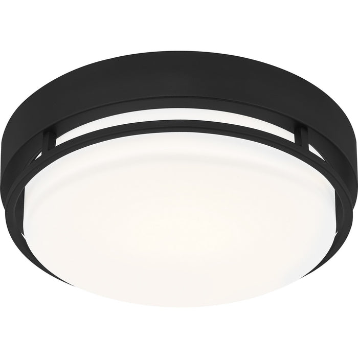 Myhouse Lighting Quoizel - HAL1612EK - LED Flush Mount - Hale - Earth Black