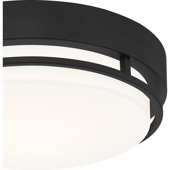 Myhouse Lighting Quoizel - HAL1612EK - LED Flush Mount - Hale - Earth Black