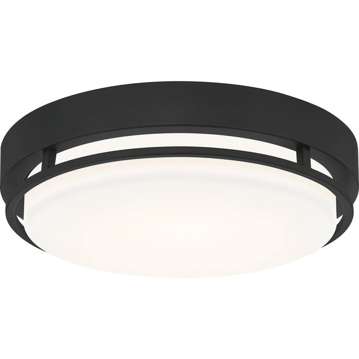 Myhouse Lighting Quoizel - HAL1614EK - LED Flush Mount - Hale - Earth Black