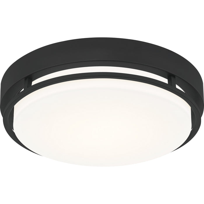 Myhouse Lighting Quoizel - HAL1614EK - LED Flush Mount - Hale - Earth Black