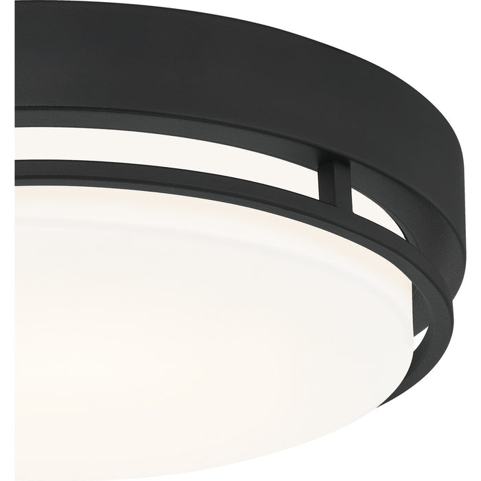 Myhouse Lighting Quoizel - HAL1614EK - LED Flush Mount - Hale - Earth Black