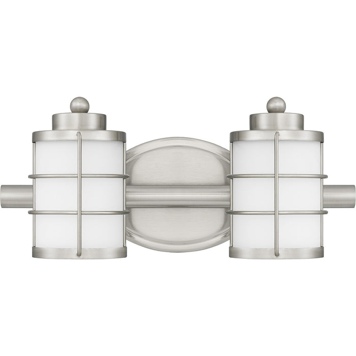 Myhouse Lighting Quoizel - HZT8615BN - Two Light Bath - Hazlett - Brushed Nickel