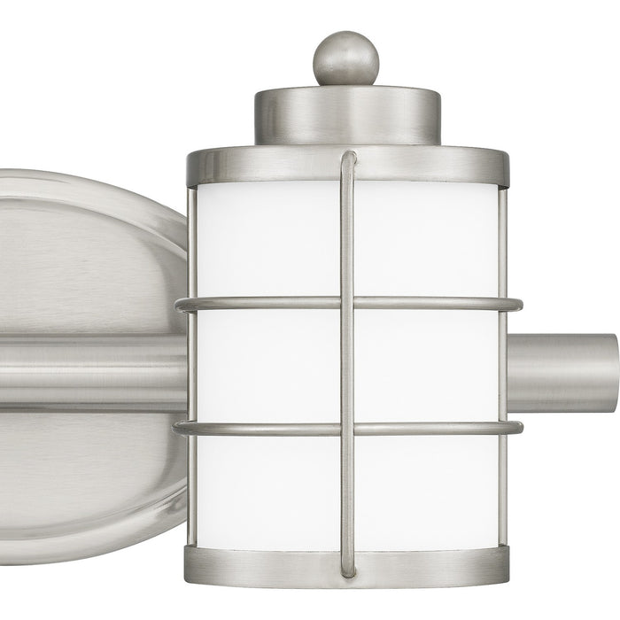 Myhouse Lighting Quoizel - HZT8615BN - Two Light Bath - Hazlett - Brushed Nickel