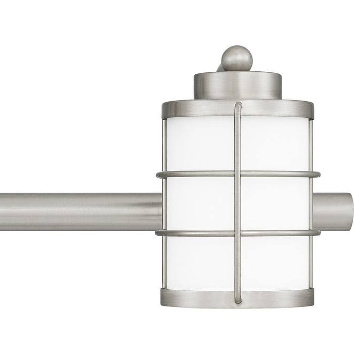 Myhouse Lighting Quoizel - HZT8631BN - Four Light Bath - Hazlett - Brushed Nickel