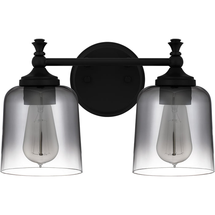 Myhouse Lighting Quoizel - JEN8614MBK - Two Light Bath - Jenson - Matte Black