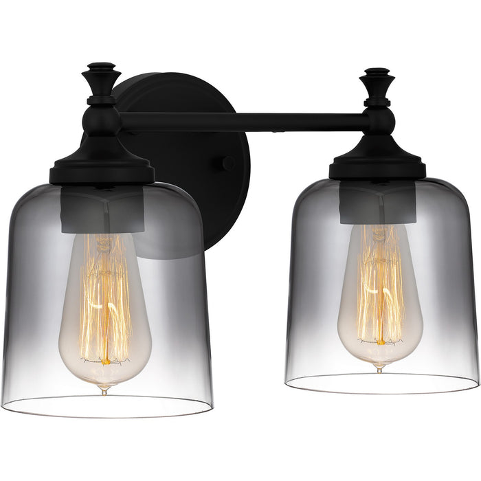 Myhouse Lighting Quoizel - JEN8614MBK - Two Light Bath - Jenson - Matte Black