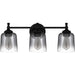 Myhouse Lighting Quoizel - JEN8624MBK - Three Light Bath - Jenson - Matte Black