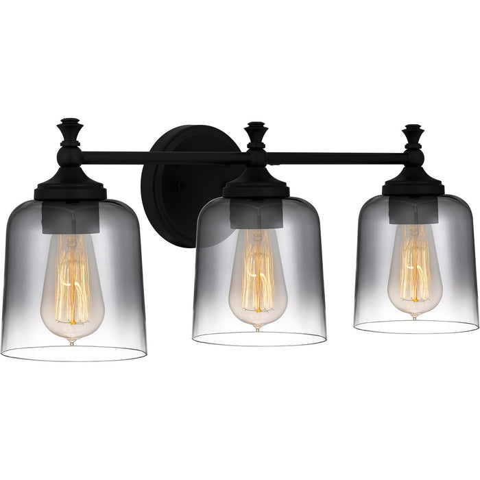 Myhouse Lighting Quoizel - JEN8624MBK - Three Light Bath - Jenson - Matte Black