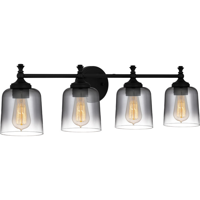 Myhouse Lighting Quoizel - JEN8631MBK - Four Light Bath - Jenson - Matte Black