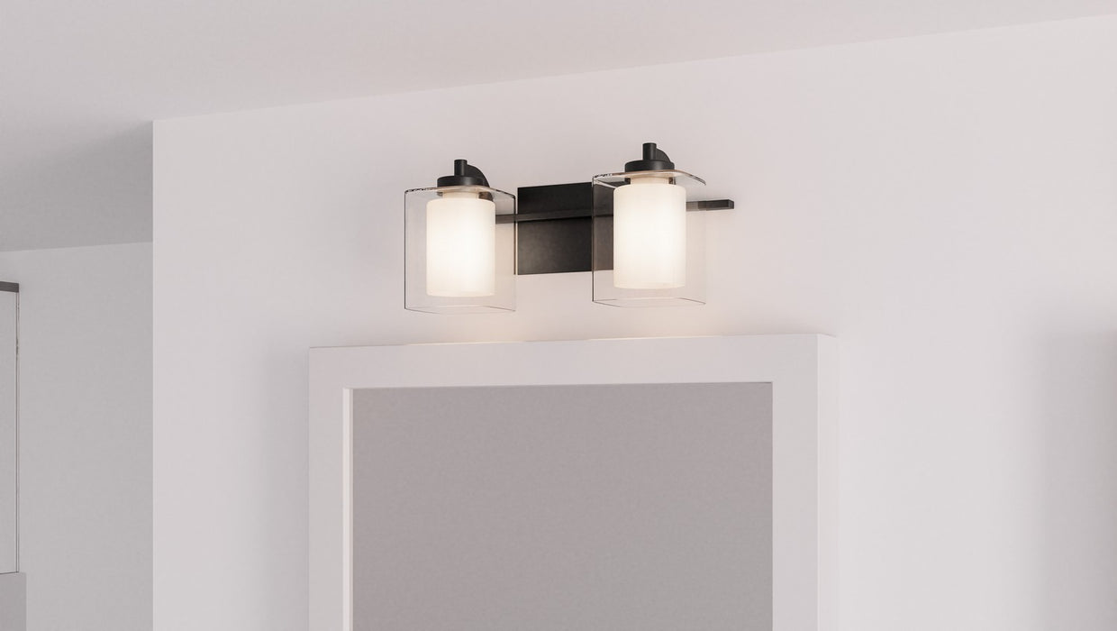 Myhouse Lighting Quoizel - KLT8902MBK - Two Light Bath - Kolt - Matte Black