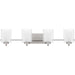 Myhouse Lighting Quoizel - KLT8904BN - Four Light Bath - Kolt - Brushed Nickel