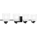 Myhouse Lighting Quoizel - KLT8904MBK - Four Light Bath - Kolt - Matte Black