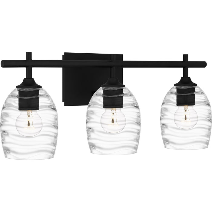 Myhouse Lighting Quoizel - LCY8622MBK - Three Light Bath - Lucy - Matte Black