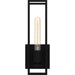 Myhouse Lighting Quoizel - LGN8605MBK - One Light Wall Sconce - Leighton - Matte Black