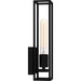 Myhouse Lighting Quoizel - LGN8605MBK - One Light Wall Sconce - Leighton - Matte Black