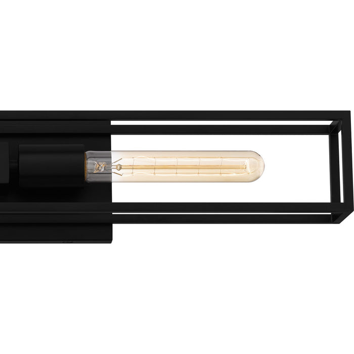 Myhouse Lighting Quoizel - LGN8624MBK - Two Light Bath - Leighton - Matte Black