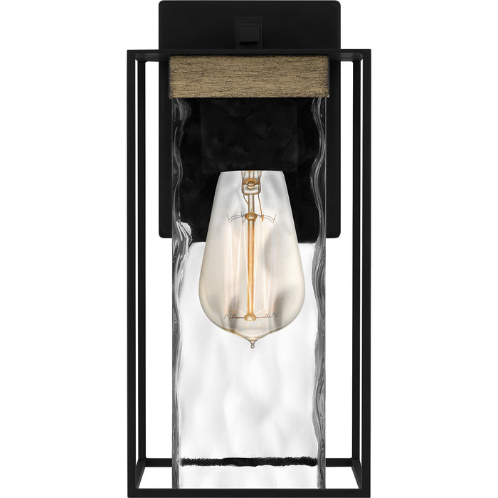 Myhouse Lighting Quoizel - LWD8405MBK - One Light Outdoor Wall Mount - Longwood - Matte Black