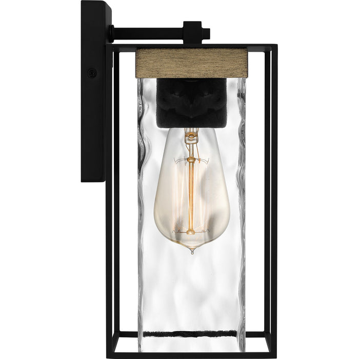 Myhouse Lighting Quoizel - LWD8405MBK - One Light Outdoor Wall Mount - Longwood - Matte Black