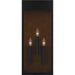 Myhouse Lighting Quoizel - MAE8410MBK - Three Light Outdoor Wall Mount - Maren - Matte Black