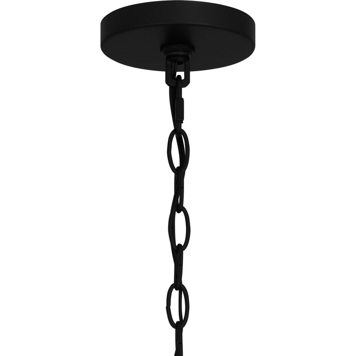 Myhouse Lighting Quoizel - MUL1909MBK - One Light Outdoor Hanging Lantern - Mulberry - Matte Black