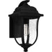 Myhouse Lighting Quoizel - MUL8409MBK - One Light Outdoor Wall Mount - Mulberry - Matte Black