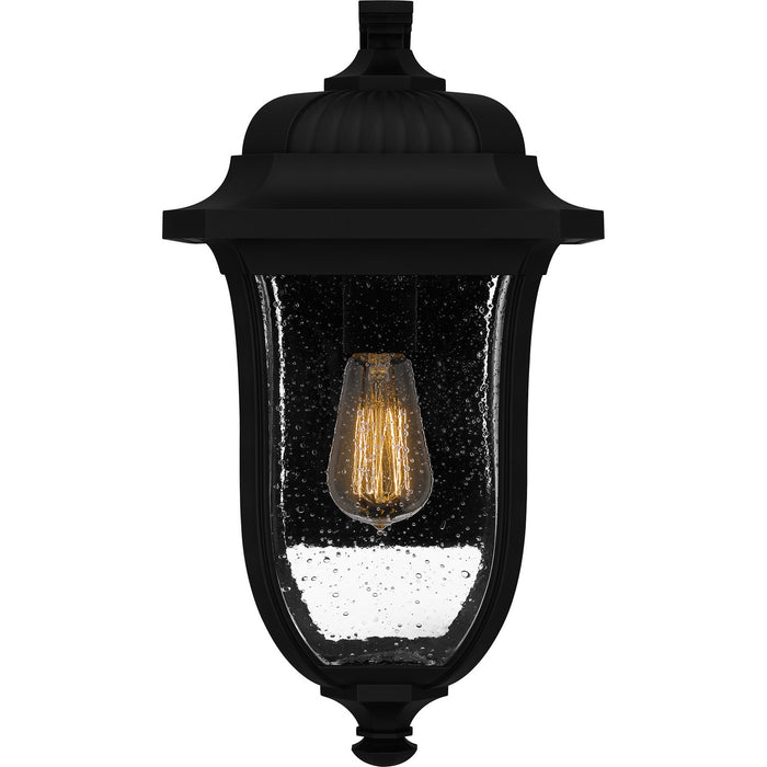 Myhouse Lighting Quoizel - MUL8409MBK - One Light Outdoor Wall Mount - Mulberry - Matte Black