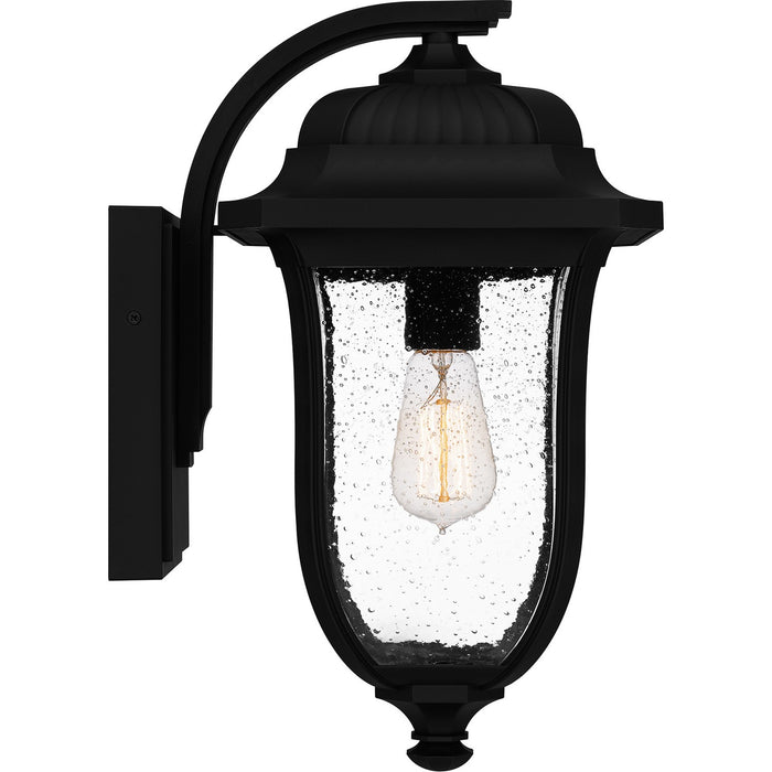 Myhouse Lighting Quoizel - MUL8409MBK - One Light Outdoor Wall Mount - Mulberry - Matte Black