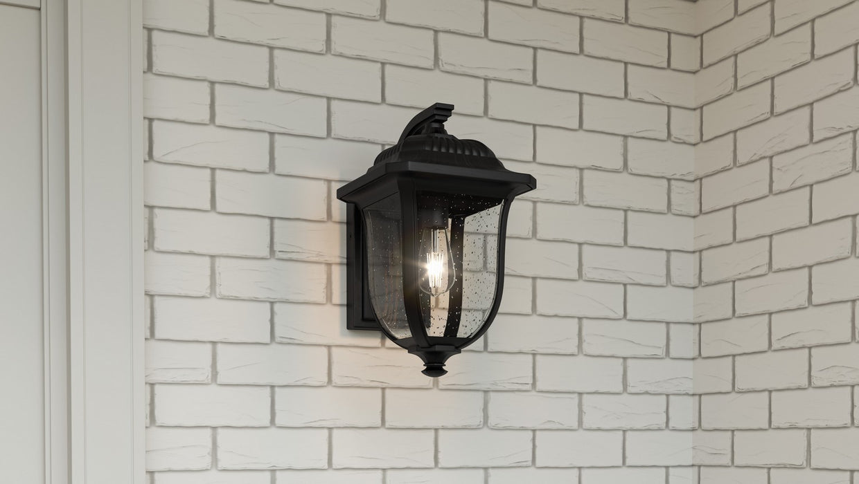 Myhouse Lighting Quoizel - MUL8409MBK - One Light Outdoor Wall Mount - Mulberry - Matte Black