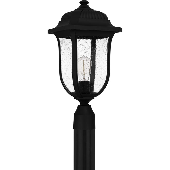 Myhouse Lighting Quoizel - MUL9009MBK - One Light Outdoor Post Mount - Mulberry - Matte Black