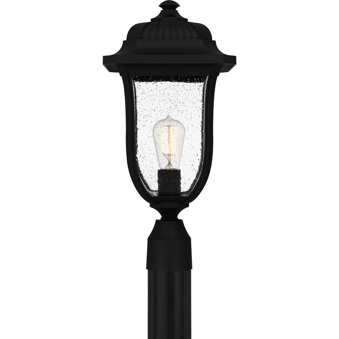 Myhouse Lighting Quoizel - MUL9009MBK - One Light Outdoor Post Mount - Mulberry - Matte Black