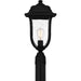 Myhouse Lighting Quoizel - MUL9009MBK - One Light Outdoor Post Mount - Mulberry - Matte Black