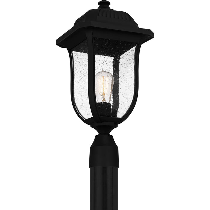 Myhouse Lighting Quoizel - MUL9009MBK - One Light Outdoor Post Mount - Mulberry - Matte Black